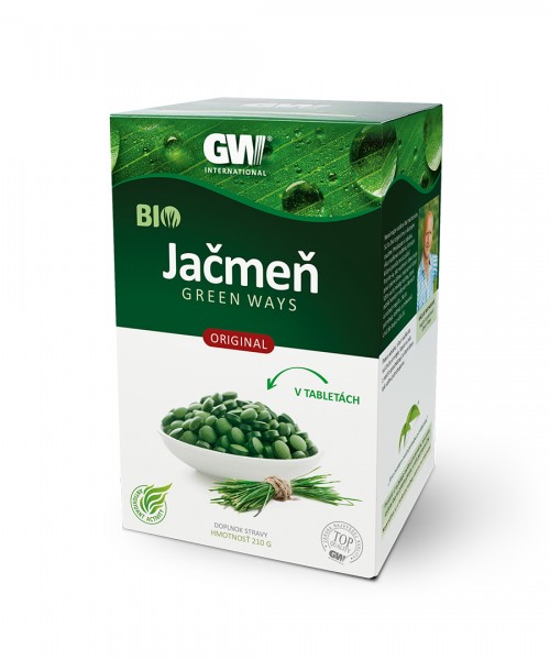 BIO Jačmeň Green Ways (210 g) - v tabletkách