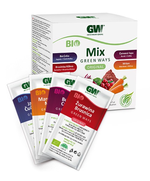BIO MIX sušený prášok MRKVA, CVIKLA, BRUSNICA/ KĽUKVA, ČUČORIEDKA (200g)
