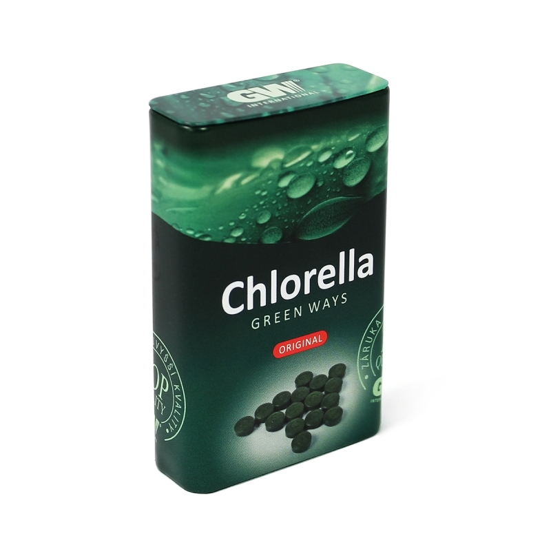 Cestovná škatuľka na Chlorellu