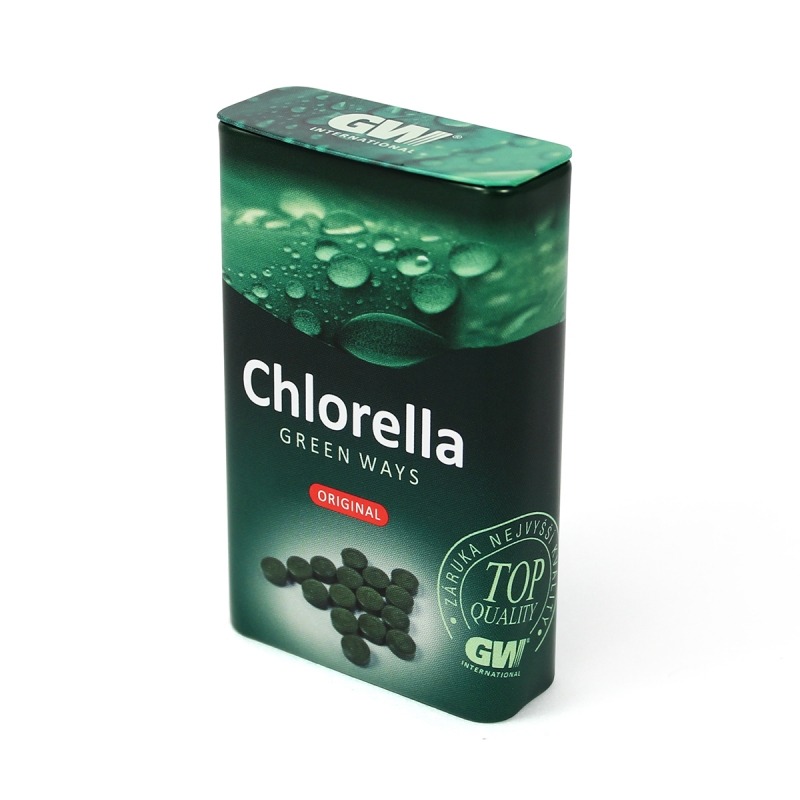 Cestovná škatuľka na Chlorellu